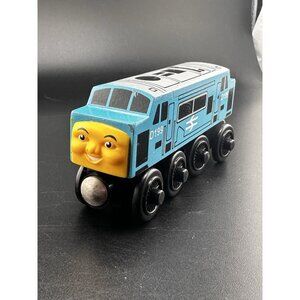 Britt Allcroft Thomas Train Engine Wooden Railway 2000 Diesel D199 EXCELLENT VTG